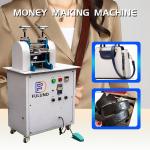 Hydraulic Leather Ironing Belt Roller Embossing Press Machine for sale