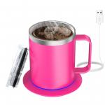 Electric Smart Coffee Mug Warmer With Thermostat USB Heated for sale