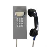 Gray Color Waterproof Emergency Phone With ABS Material Handset 240 * 100 * 106 Mm for sale