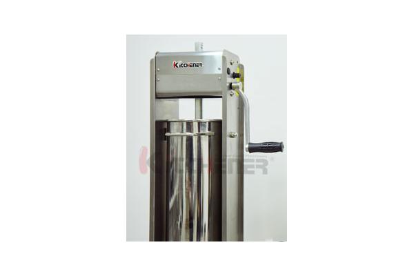 Commercial 3L Sausage Filler Sausage Stuffer , 7LB Dual Speed Meat Maker Machine