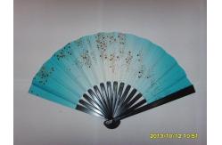 China 18cm Promotional hand fan , with plastic frame and double sides printed paper supplier