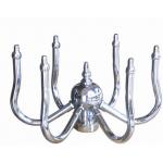 1.5 Brass Chrome Fountain Pool Using Garden Rotating Fountain Nozzle Water Sprinkler