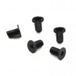 Black Alloy Stainless Steel Torx Flat Head Screws M12 Zinc Plated Extra Slim for sale
