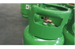 China 99.5 High Purity Refrigerant R404A Refillable Cylinder 12L supplier