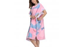 China Personal Design Printing Adult Soft Windproof Microfiber Custom Surf Hooded Microfiber Poncho Towel supplier