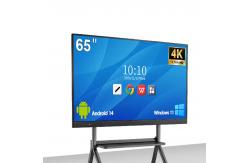 China High brightness Dual CPU Live Annotation Interactive Digital Whiteboard supplier