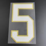 Custom Iron On Jersey Number Heat Transfers Football Jersey Letters And Numbers
