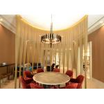 Double Hook Aluminum Chain Curtain For Decorative Room Divider