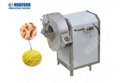 China 250KG/H Multifunction Vegetable Cutting Machine Ginger Cutting Machine , Electric Vegetable Cutter supplier