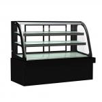 1200mm Luxury Cake Display Freezer With Black Marble Base Danfoss Compressor