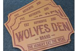 China High End Genuine Leather Embossed Labels Leather Sofa Patches OEM / ODM supplier