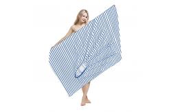 China Knitted Sublimated Beach Towels Dense Terrt Strong Water Absorbability supplier