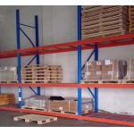 High Safety Industrial Storage Rack / Heavy Duty Pallet Racking System for sale