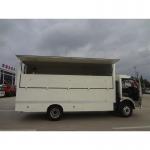 Small Cargo Van Truck Food Vending Truck Left Steering Manual Transmission