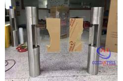 China Stainless Steel Automated Gate System Fingerprint RS485 Communication Interface supplier