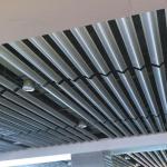 Customizable V Screen Suspended Aluminium Ceiling Sound Absorption for sale