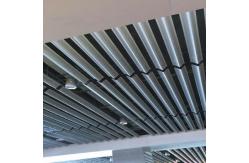 China Customizable V Screen Suspended Aluminium Ceiling Sound Absorption supplier