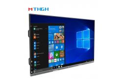 China 110 Inch Interactive Touch WhiteBoard 350cd/M2 Brightness Sliding All-In-One Machine supplier