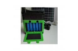China 5meter Cable Solar Energy Systems Home Mini 7500mah With Radio LED Light supplier