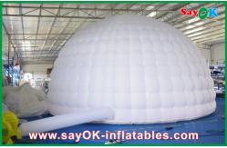China Led Lights Inflatable Air Tent , Diameter 5m Inflatable Dome Tent supplier
