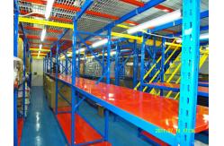China Utilizing Industrial Rack Supported Mezzanine With Powder Coat Paint Finish supplier