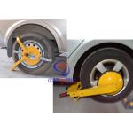 Manual Car Wheel Clamp , yellow Anti - theft parking wheel lock With 2 Keys for sale