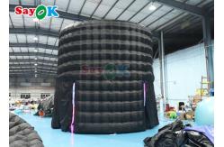 China Customized Air 360 Photo Booth Enclosure Inflatable Cube Backdrop Tent For Party supplier