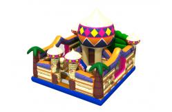 China Amusement Park 0.55mm 6x6x5m Inflatable Bouncy Castle supplier