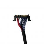 TV Custom Electronic Cables Flexible 450mm Dimension 500V DC for sale
