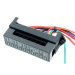 Car 12V Standard Blade Fuse Holder Box ATC Inline 2 Input 10 Output