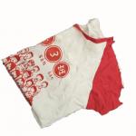 White Printed T-Shirt 40kg 50cm Cotton Wiping Rags for sale