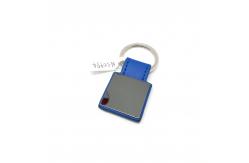 China Classic Leather Key Holder Keychain In Polybag Customized Design Available supplier