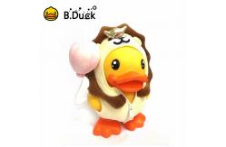 China B.Duck Plastic Coin Bank With Lion Hat Cute Saving Bank As Gifts supplier