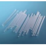 Single-port sealed quartz glass tube for sale