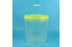 China Food Grade Clear Plastic Bucket Customized Sizes & Thickness supplier