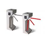 Mechanical Drive Tripod Turnstile Gate SUS304 RFID LED Indicator Half Height