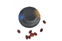 China Restaurant Personalised Melamine Round Plate Anti Scratch Galaxy Pattern supplier