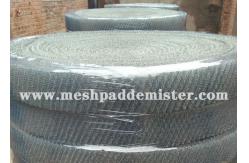 China Wave Depth And Width Crimped 0.23mm Knitted Wire Mesh supplier