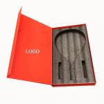 Industrial Cardboard Rigid Magnetic Packaging Box For Tennis Padel Racket for sale
