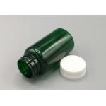 Green 150ml PET Medicine Bottles Stick Label For Health Care Products Packaging for sale