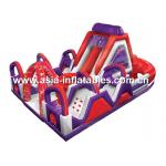 Novel Design Inflatable Obstacle Chanllenges For Water Entertainment for sale