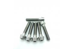 China Titanium Bolts Hex Socket Head Tap Head  Titanium Screw 1.0 Pitch DIN912 supplier