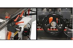 China Double Line Wood Boring Machine Vertical Drilling Hinge Boring Machine 2840rmp supplier