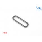 Shiny Silver Metal Square Buckle Flat Round Corner Square Ring For Bag Different Size for sale
