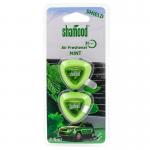 Car Vent Hanging Mint Mini Trangle 2.5ml*2 Liquid Car Air Freshener