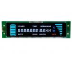Micro Mini Tiny Transparent 7 Segment LCD Display VA Transmissive Negative