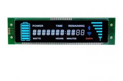 China Micro Mini Tiny Transparent 7 Segment LCD Display VA Transmissive Negative supplier
