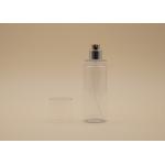Easy Refill Plastic Fragrance Bottles Silver Collar White Nozzle Customized