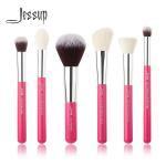 Antibacterial Face Makeup Brush Set Natural Hair Home Use for sale