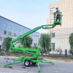 200kg Trailer Boom Lift 18m Hydraulic Articulated Towable Boom Lift for sale